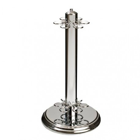 Porte Queues Billard - 6 queues - CHROME