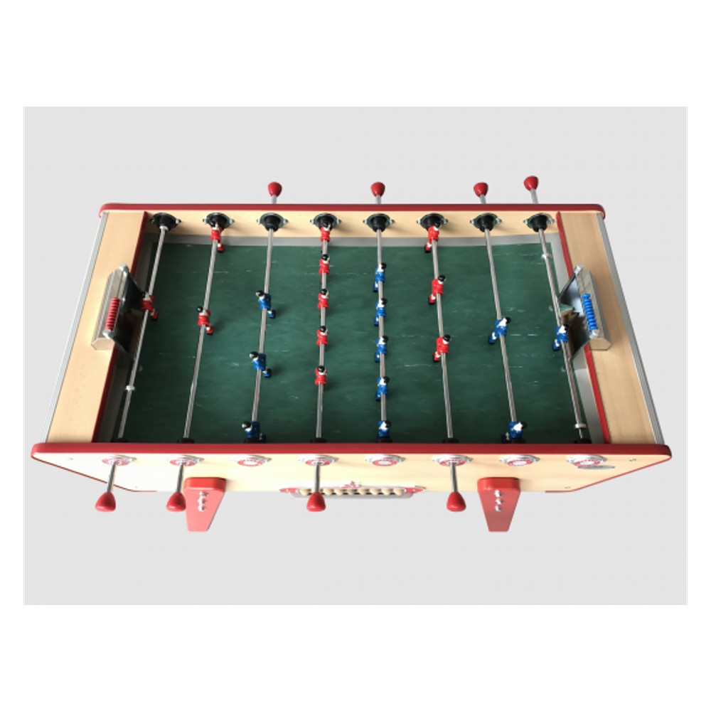 Baby-Foot-Stella-Champion-Sans-monnayeur-Pieds-Rouge