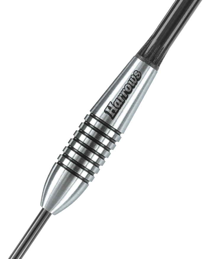 Fléchettes Harrows Bomber GR 85% Tungstène pointe acier (Plusieurs modèles) 27GR