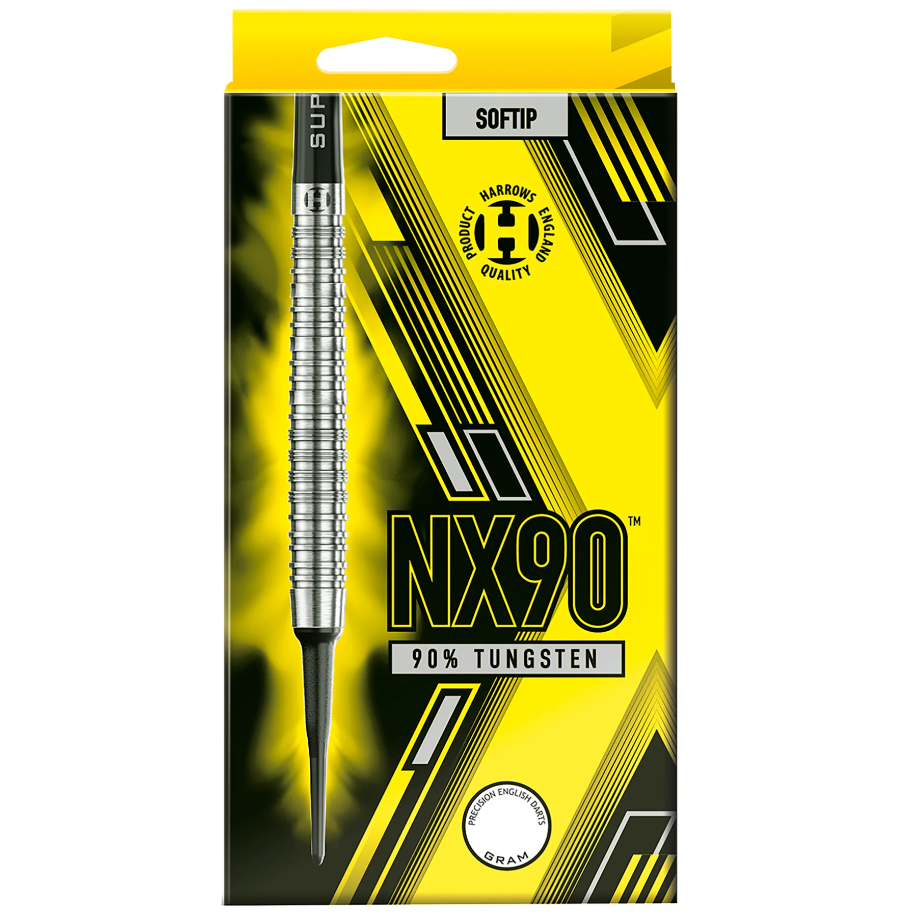 Fléchettes-Harrows-NX-90--90%-Tungstène-18GR-pointe-nylon