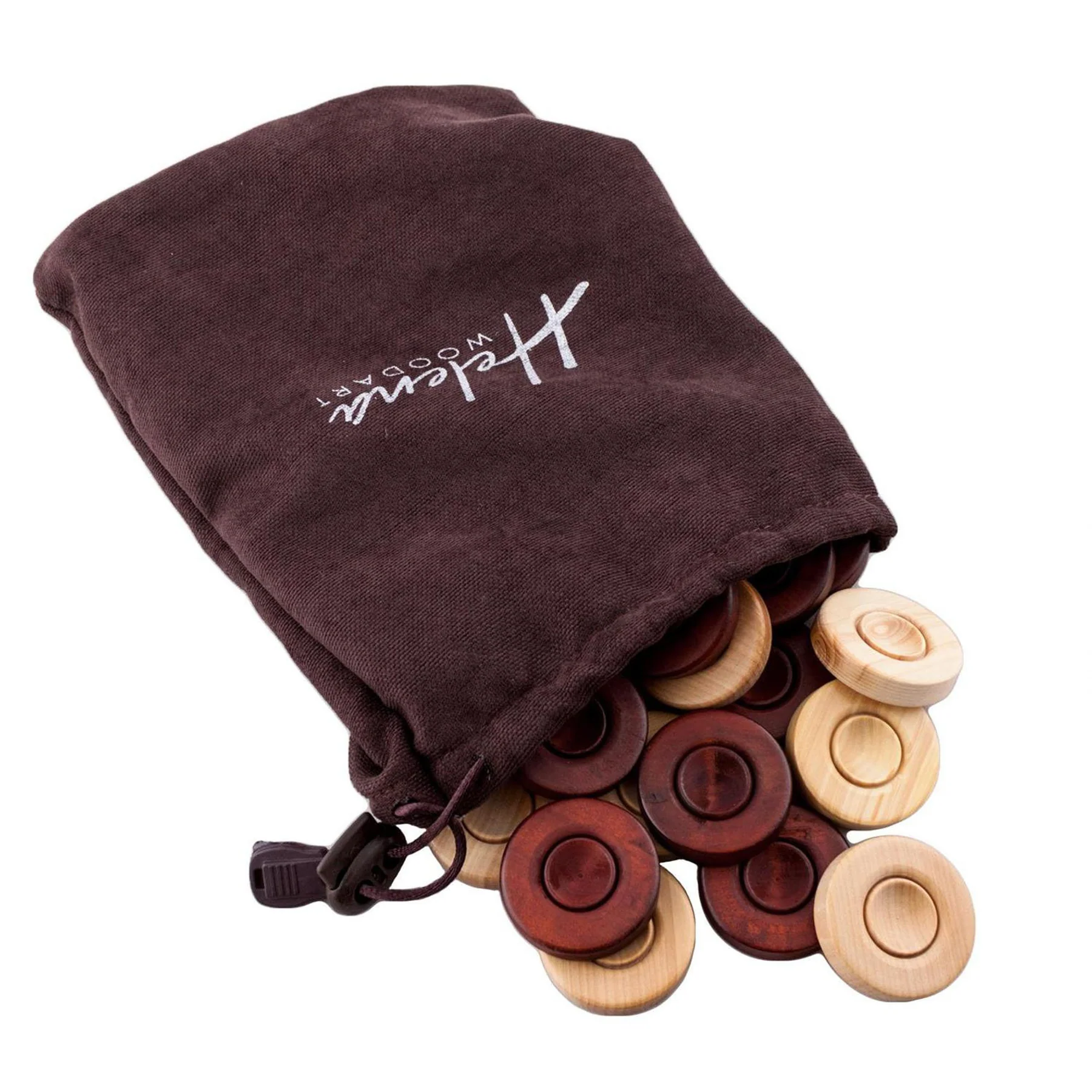 Backgammon classique en noyer Helena