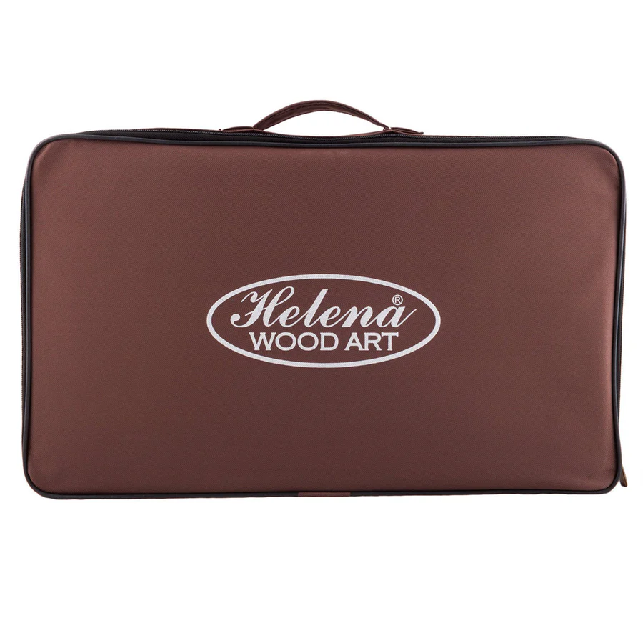 Backgammon classique en noyer Helena