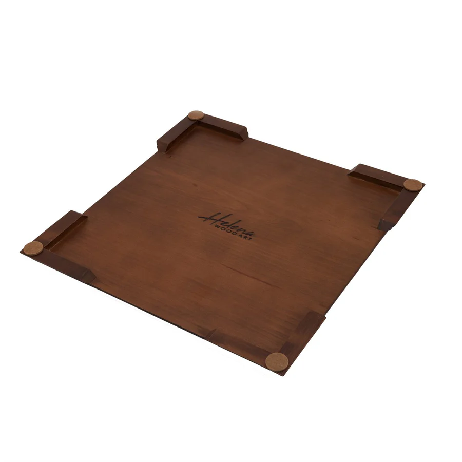 Echiquier bois -nacre 38.50 cm Helena Noir