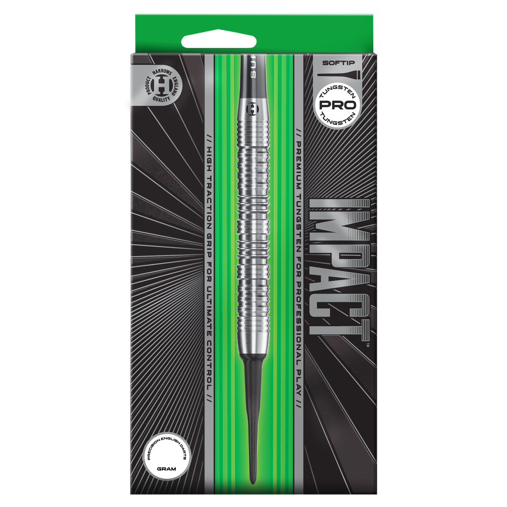 Fléchettes Harrows Impact pointe nylon 18gr