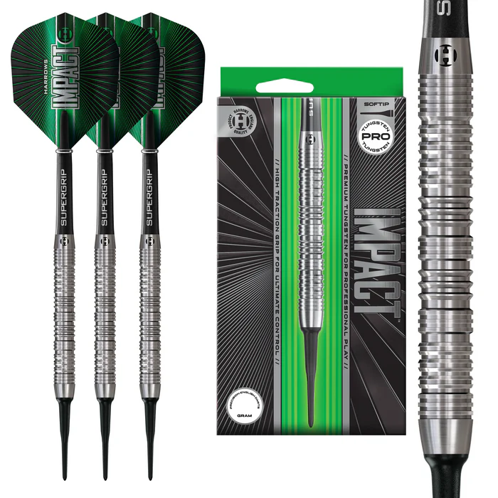 Fléchettes Harrows Impact pointe nylon 20gr