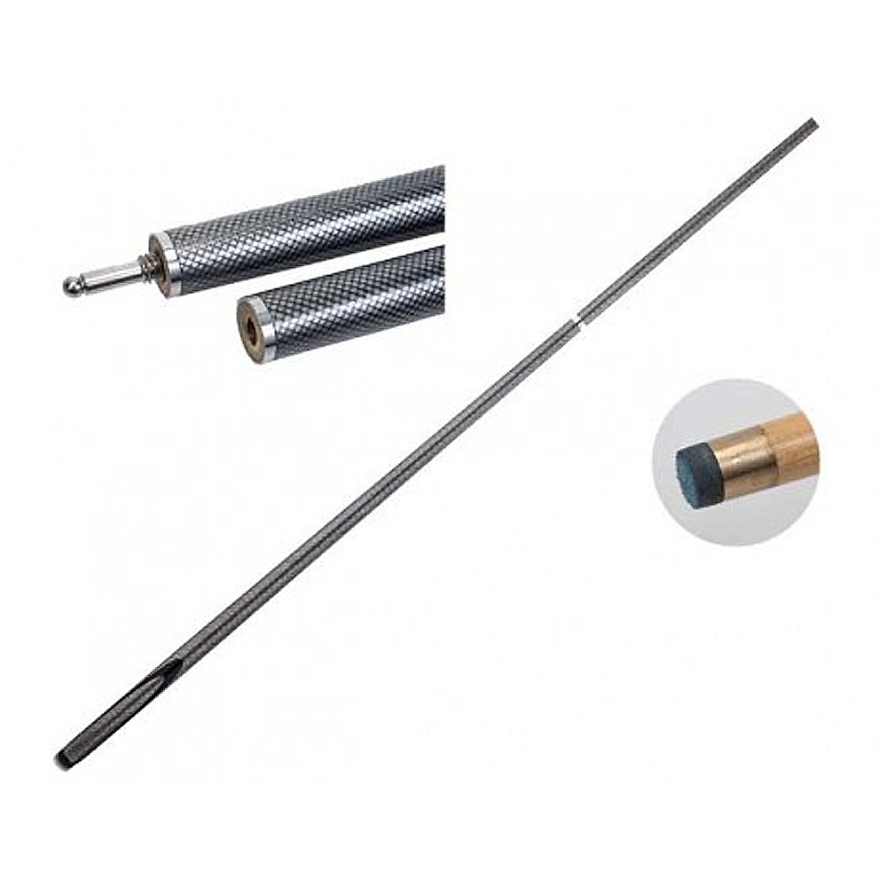 Queue-GRAFEX-1/2-9mm-collé-Anthracite-Flamme-noir