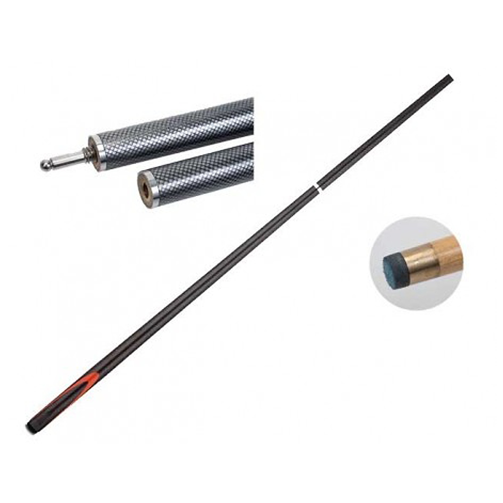 Queue-GRAFEX-1/2-9mm-collé-Noir-Flamme-rouge