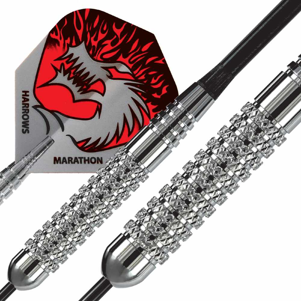 Flechettes-HARROWS-Silver-Arrows-GK-pointe-acier-22GR