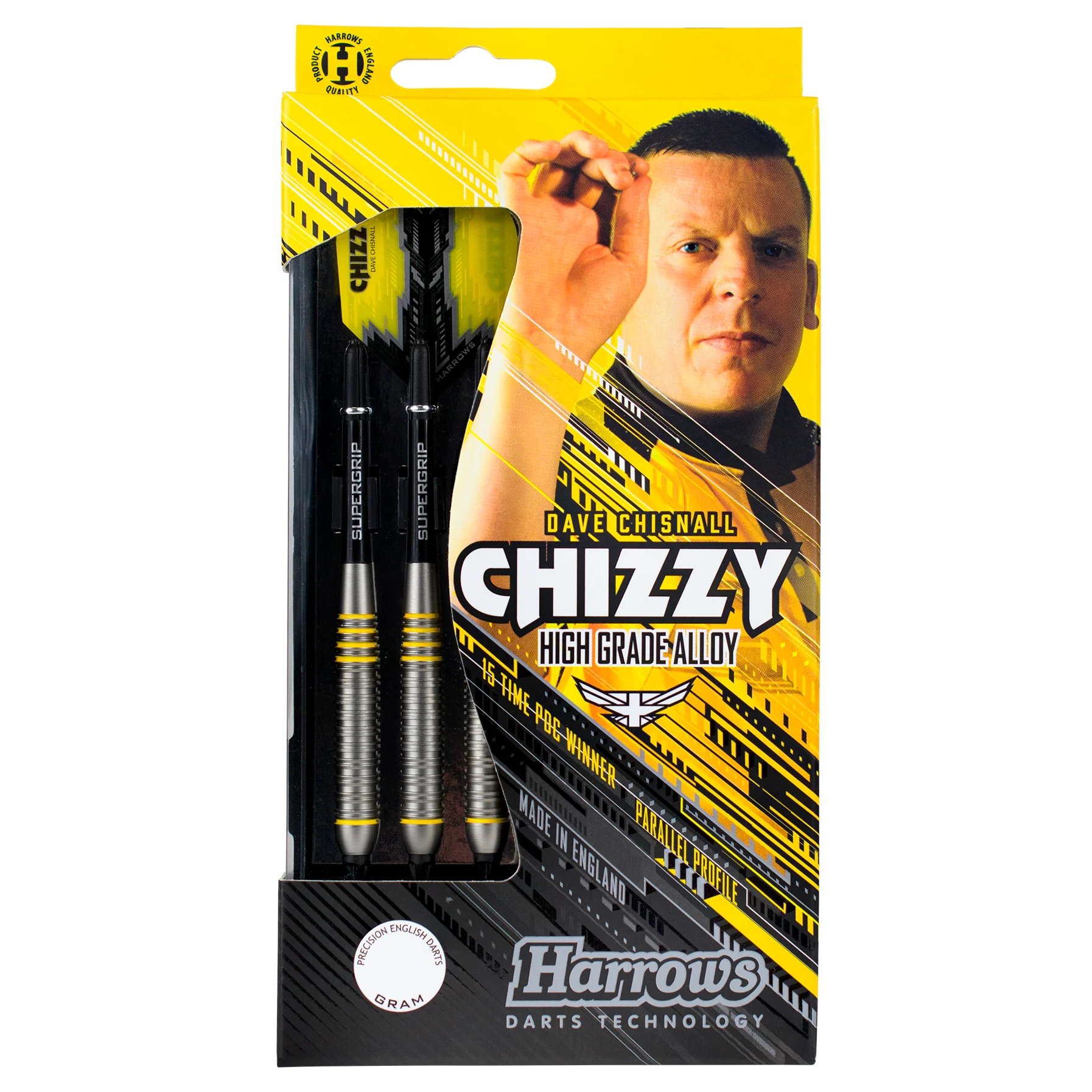 Fléchettes-Harrows-Chizzy-Brass-18GRpointe-nylon