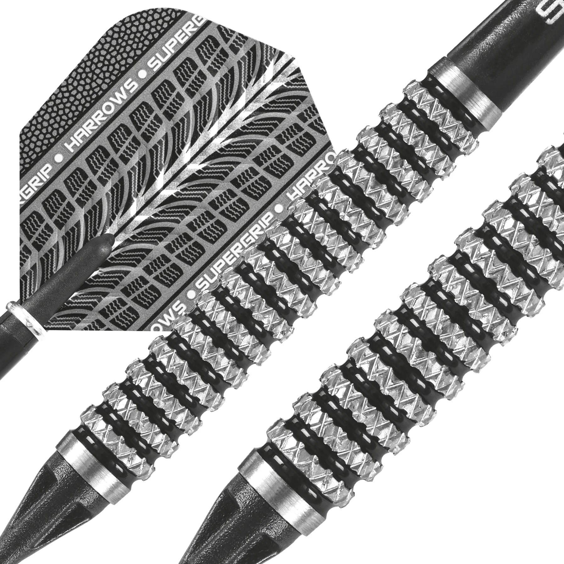 Fléchettes-Harrows-Nemesis-GK-85%-Tungstène-pointe-nylon-20GK