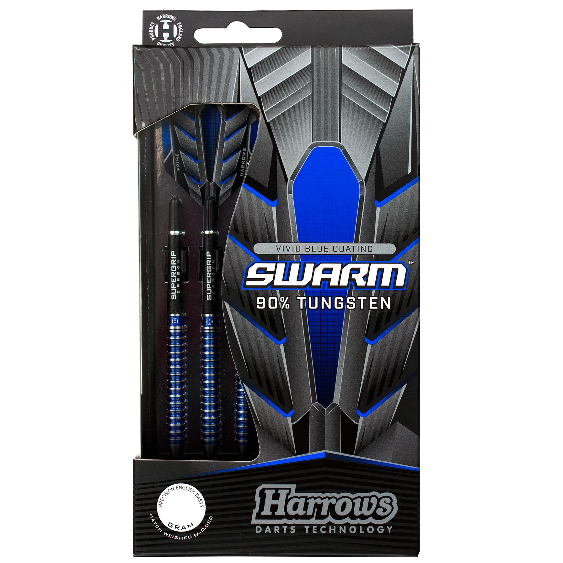 Fléchettes-Harrows-Swarm18GR-90%-Tungstène-pointe-nylon