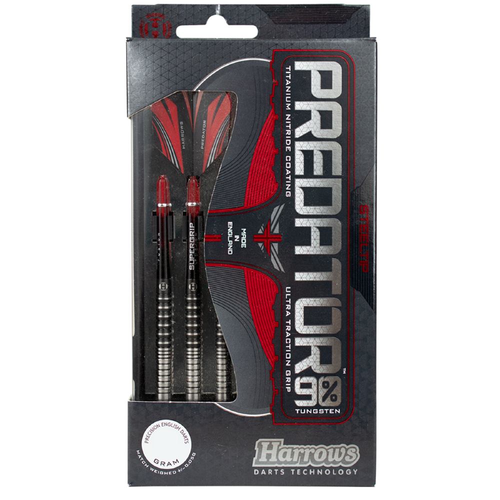 Fléchettes-Harrows-Predator-18GR-90%-Tungstène-pointe-nylon