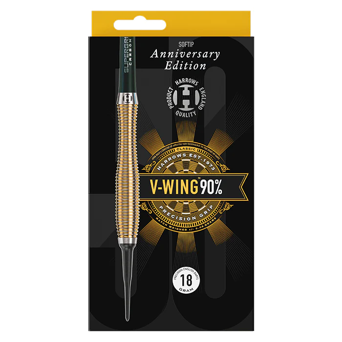 Darts_Flechette_harrows_ VWing_18gr_nouveaute_ anniversary_90_tungsten
