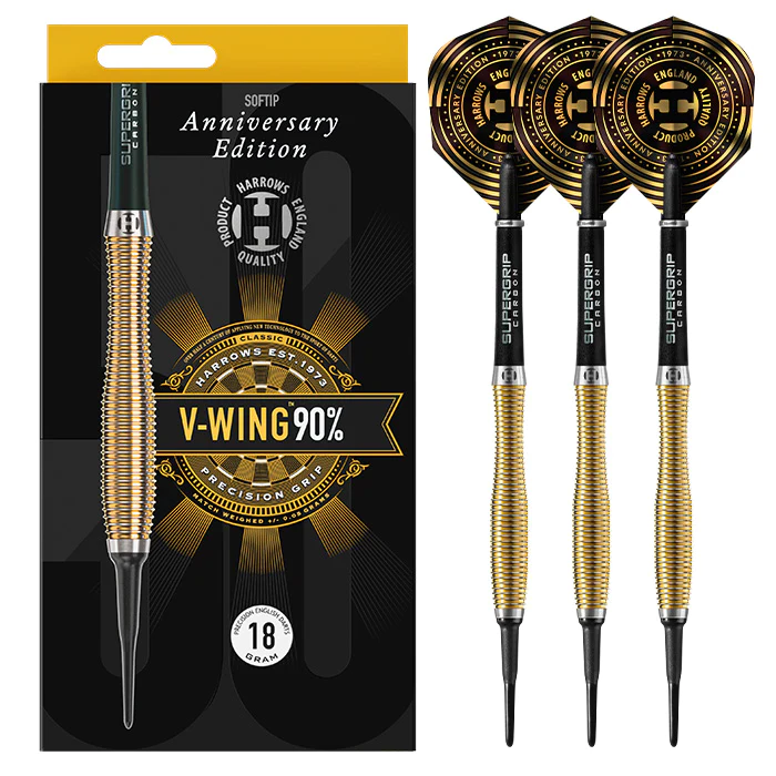 Darts_Flechette_harrows_ VWing_18gr_nouveaute_ anniversary_90_tungsten