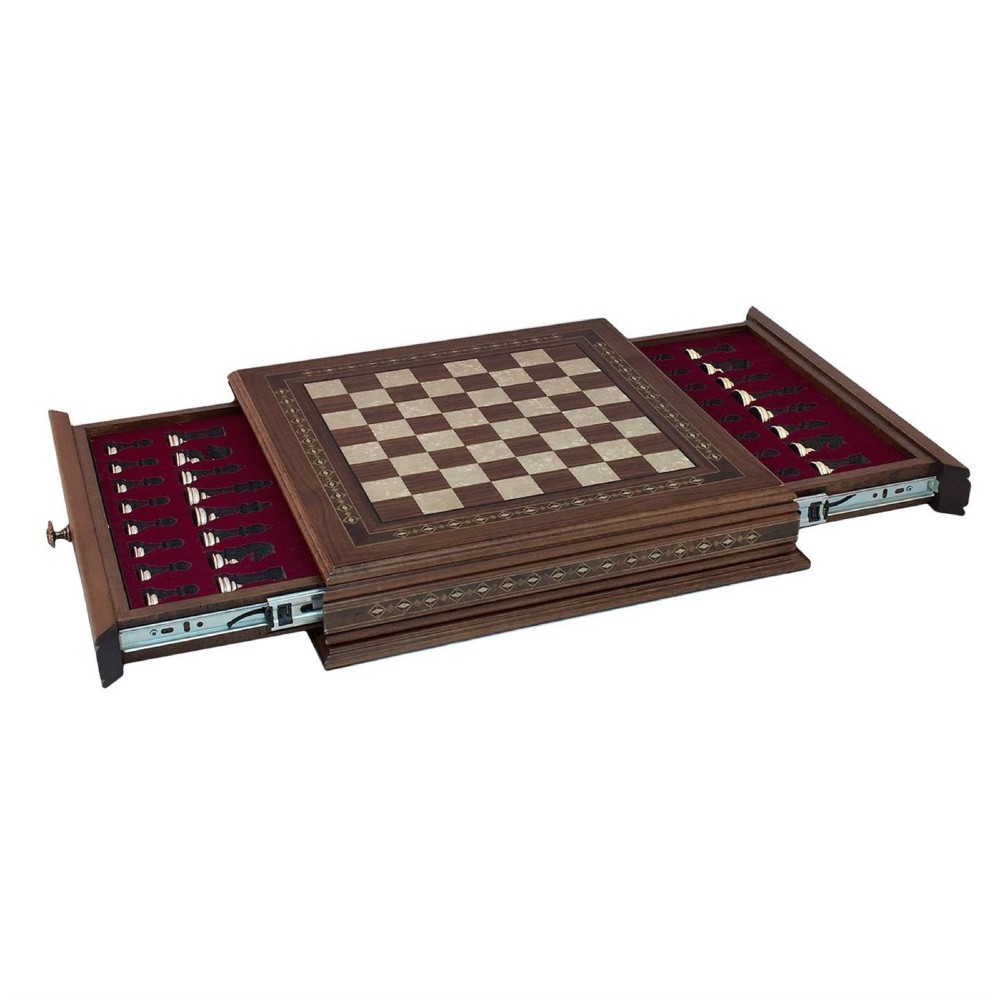 Coffret-d-echecs-classique-43cm-2629-Noyer-Wal-Helena