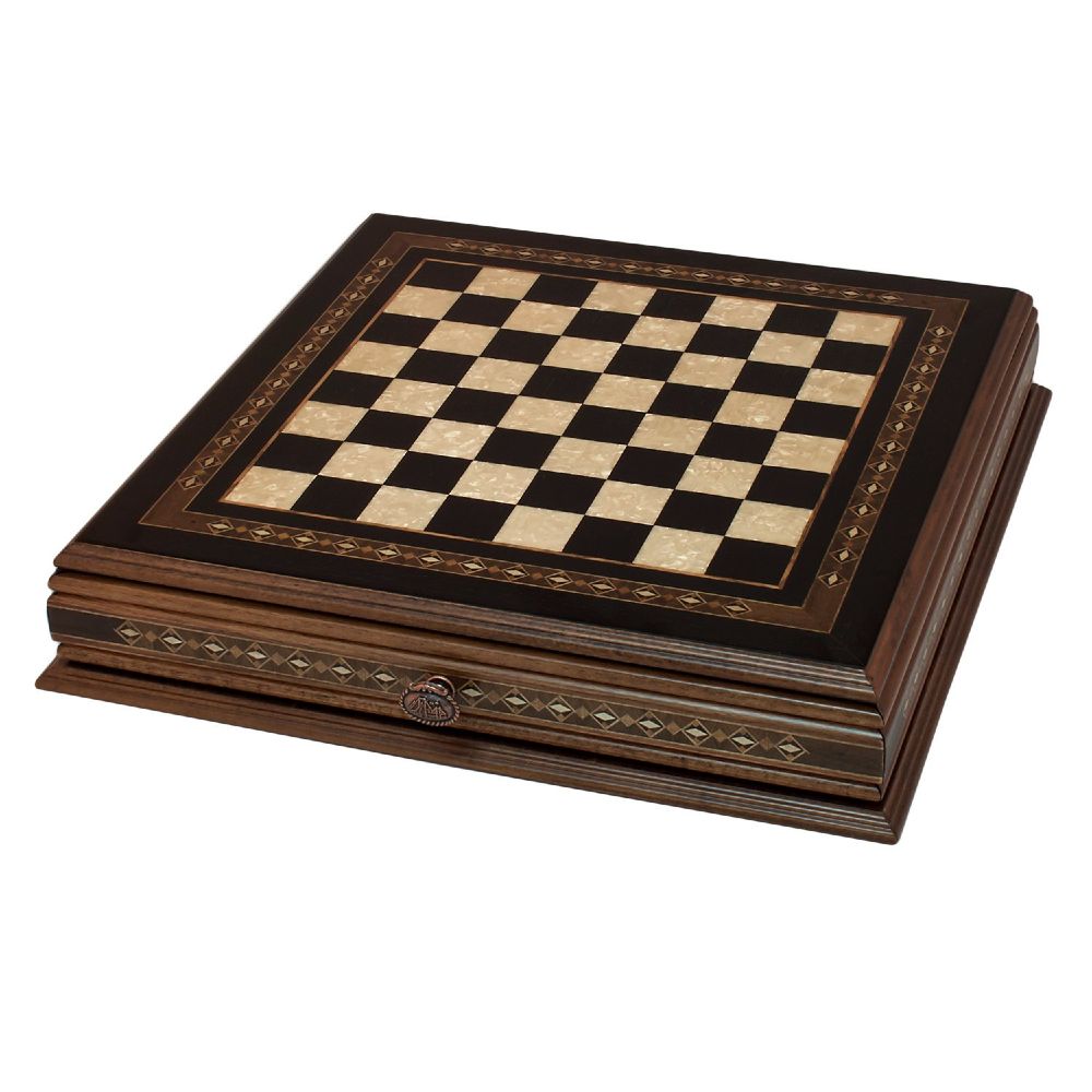 Coffret-d-echecs-classique-43cm-2629-Noir-Black-Helena