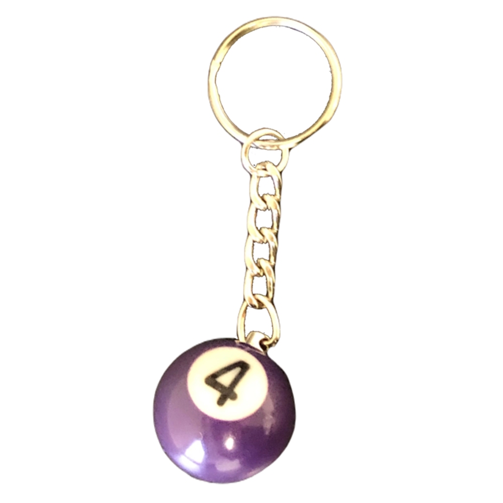 Porte-clé-bille-N°4-4622