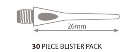 paquet-1000-pointes-2ba-dimple-blanches