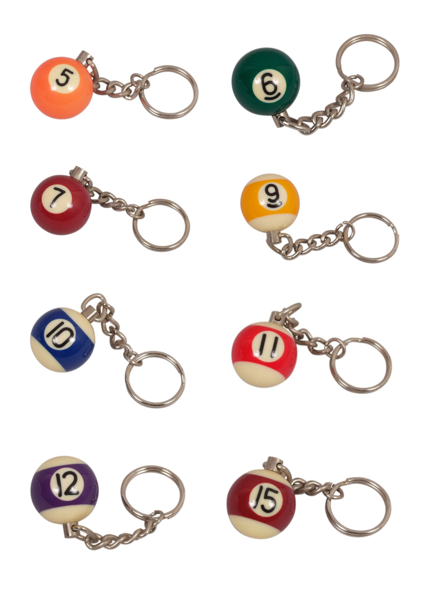 porte-cle-bille-buffalo-numero-12