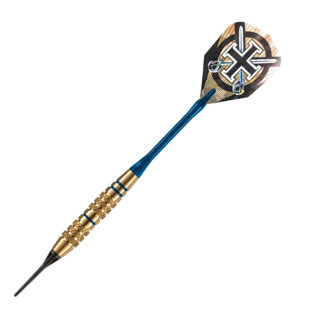 flechette-harrows-nylon-pointe-corsair-bleu