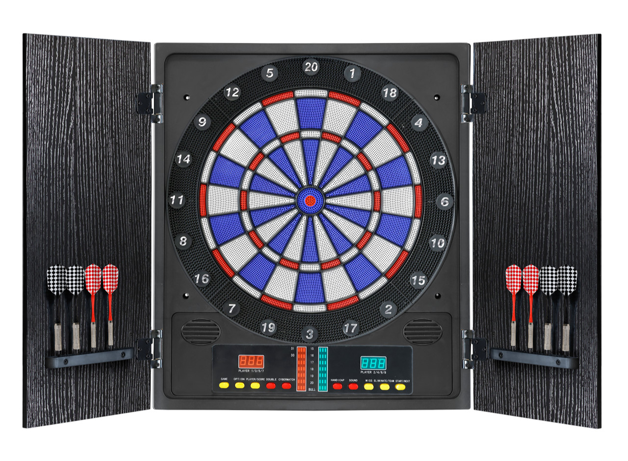 Cible-electronique-Shadow-Harrows-avec-flechettes