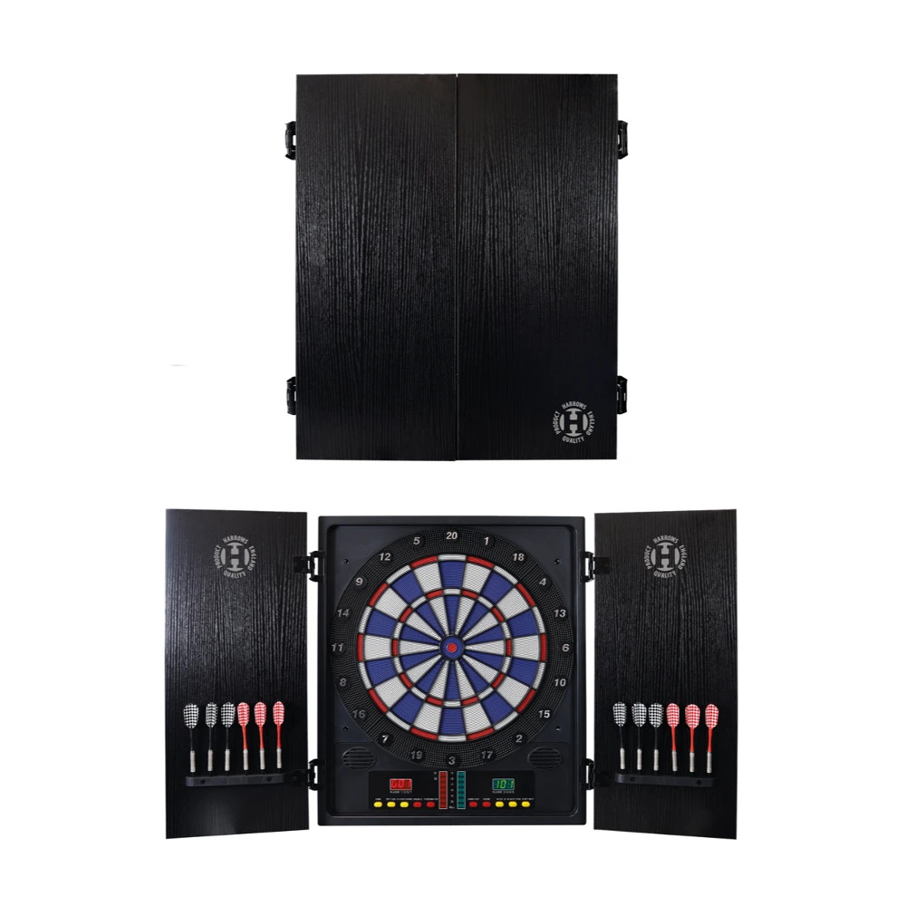 Cible-electronique-Shadow-Harrows-avec-flechettes