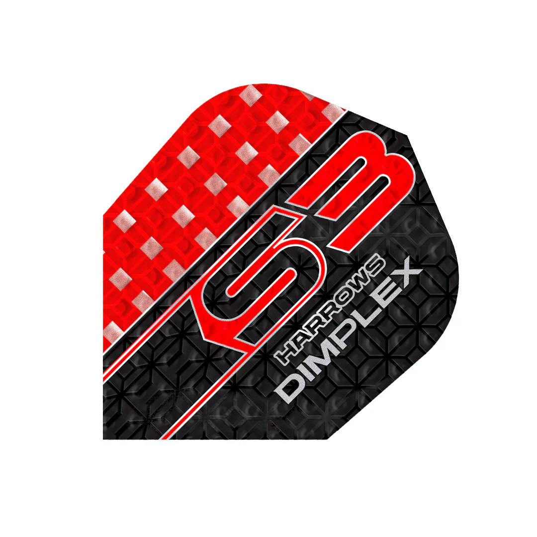 Ailettes Harrows Dimplex 3S rouge-4202