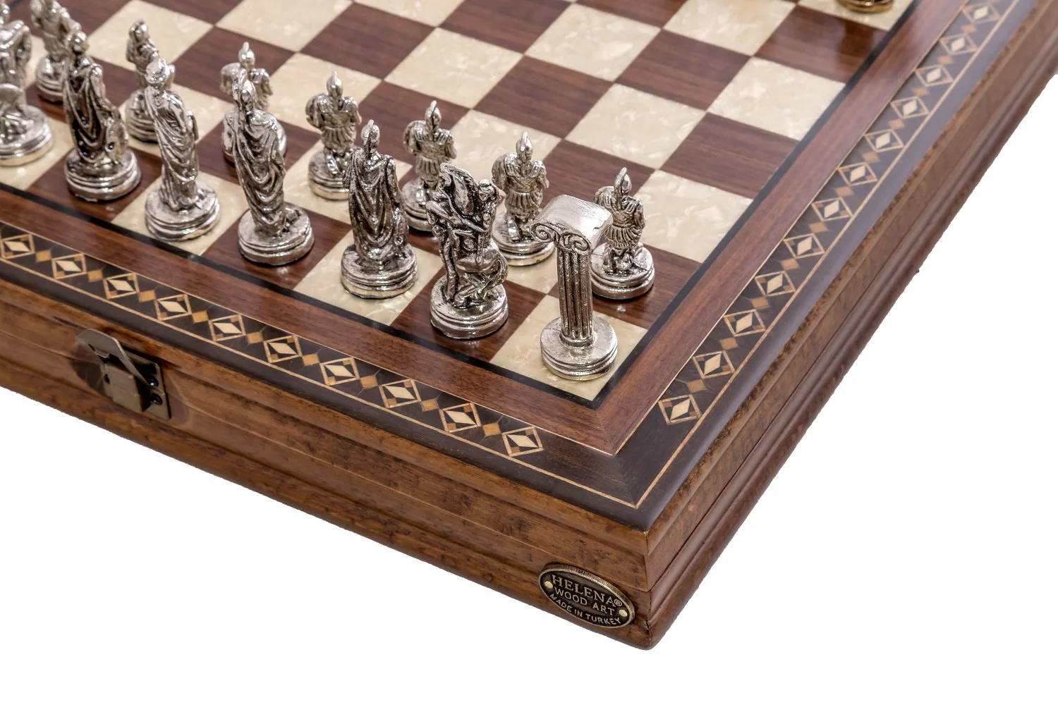 Coffret-d\'échecs-bois-de-rose-nacre-Hero-35cm-Helena-Noyer