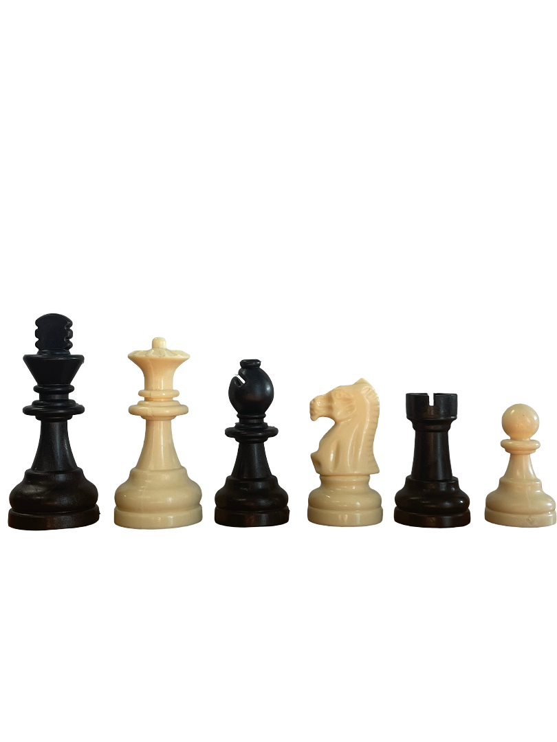 Echiquier de voyage en tube pièces plastiques Helena